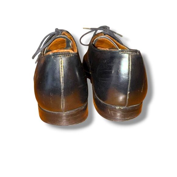 Black Church’s Cap Toe Oxford Dress Shoes Sz 11.5 - Picture 8 of 11